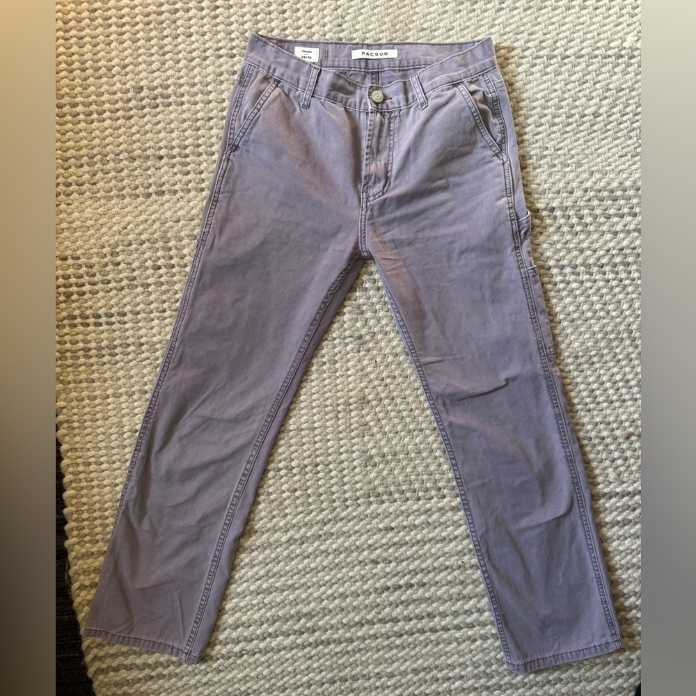 Pacsun Workwear Pants - Purple
